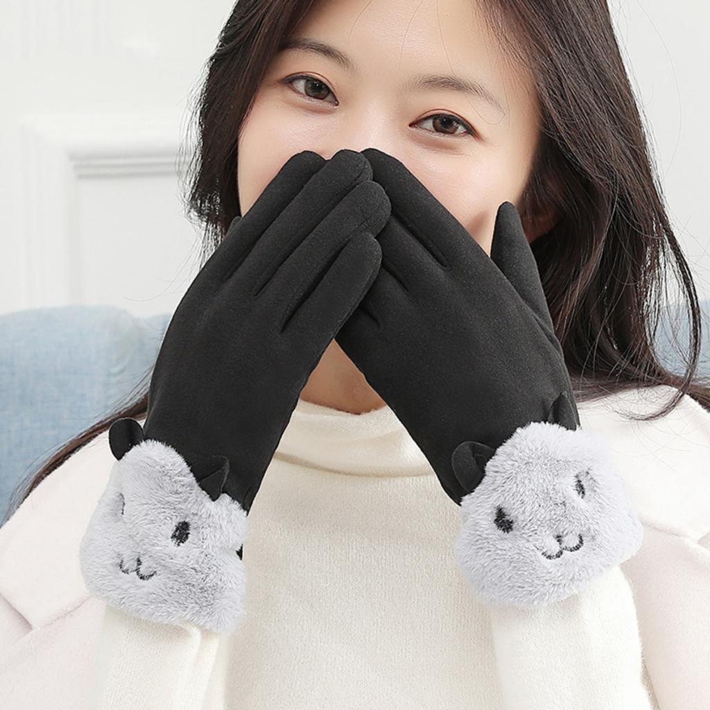 Warme Kinderhandschuhe plus Fleece Kältefeste Handschuhe