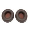 Replacement Ear Cushion Protein Leather Wearproof Headphone Ear Pads for Edifier W855BT Brown