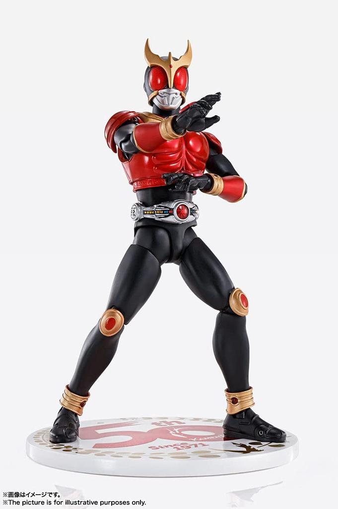TAMASHII NATIONS Kamen Rider Kuuga Mighty Form 50th Anniversary 145mm malovaná pohyblivá figurka SHFiguarts (Šinkocho Seiho) Ver. Cca. PVC a ABS