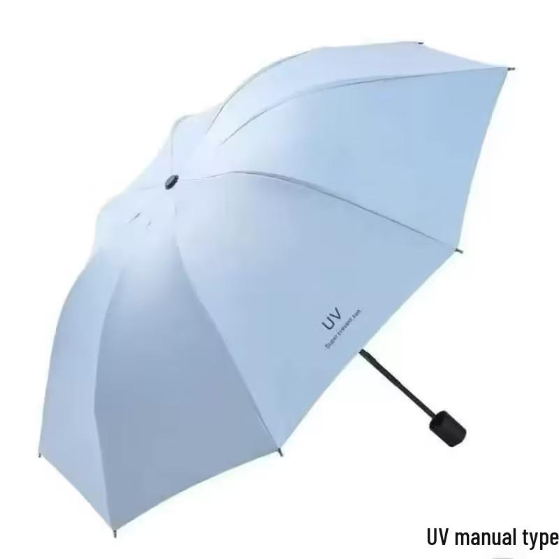 Dual-Use UV Protection Automatic Umbrella - Sunshade & Rain Shield with Customizable Advertising Options