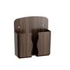 Modern Minimalist Abs Wall Mount Remote And Phone Organizer For Bedroom Storage
