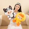Adorable Husky Plush Toy Soft And Cuddly Stuffed Animal Perfect Gift For Kids And Dog Lovers 35cm Or 45cm