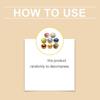 Kawaii Steamed Bun Squishy Toy Cute Soft Stress Relief Squeeze Fidget Toy Anti Anxiety Decompression For Kids Adults Gift Toys