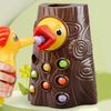 Montessori Educational Toys for Children Woodpecker Catch Worms Toy Toddler Kids Magnetic Games for Babi Development Busy Board