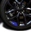 4 ks reflexní samolepky na ráfky kol auta vinylové stylingové samolepky Mark Stripe závodní samolepky na náboj kola auto exteriérové ​​doplňky