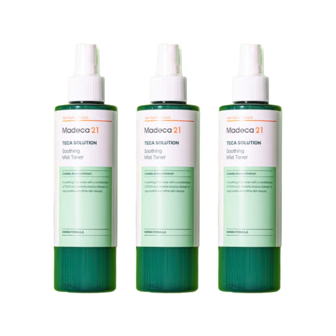 

Madeca21 TECA Solution Успокаивающий мист-тонер 200 мл (3 варианта) # 200 ml x 3pcs