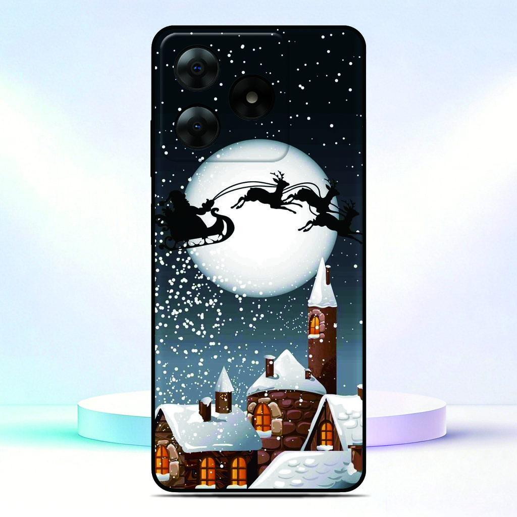 Merry Christmas Phone Case For Cubot A40 X100 A20 A10 Max 5 3 P80 P50 X70 X50 Note 60 50 21 J7 Power Custom Picture Back Cover