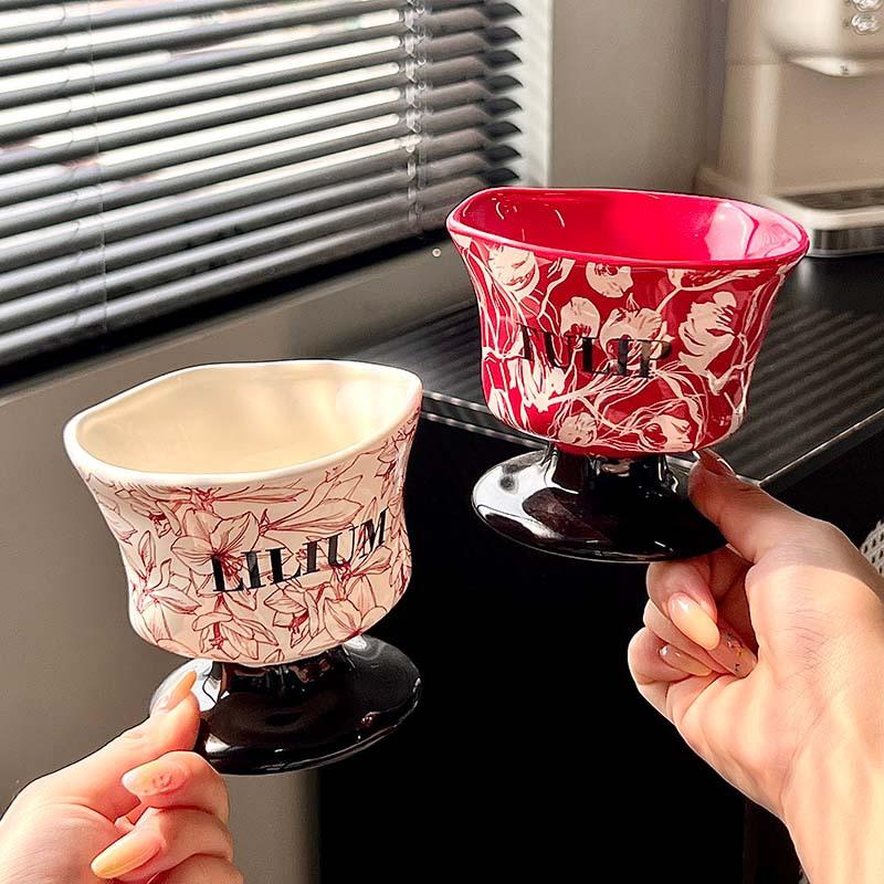 Nový lehký luxusní špičkový neformální hrnek víceúčelová čajová souprava vysokoteplotně pálený podglazurovaný keramický hrnek