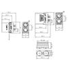For Battery Modification Connector QS8P L 500V 110A Aircraft Model Connector with Dust Cover for Energy Systems