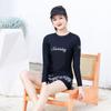 2026 Women's Two-Piece Swimsuit: Long Sleeve Sun Protection for Hot Spring Travel and Vacation