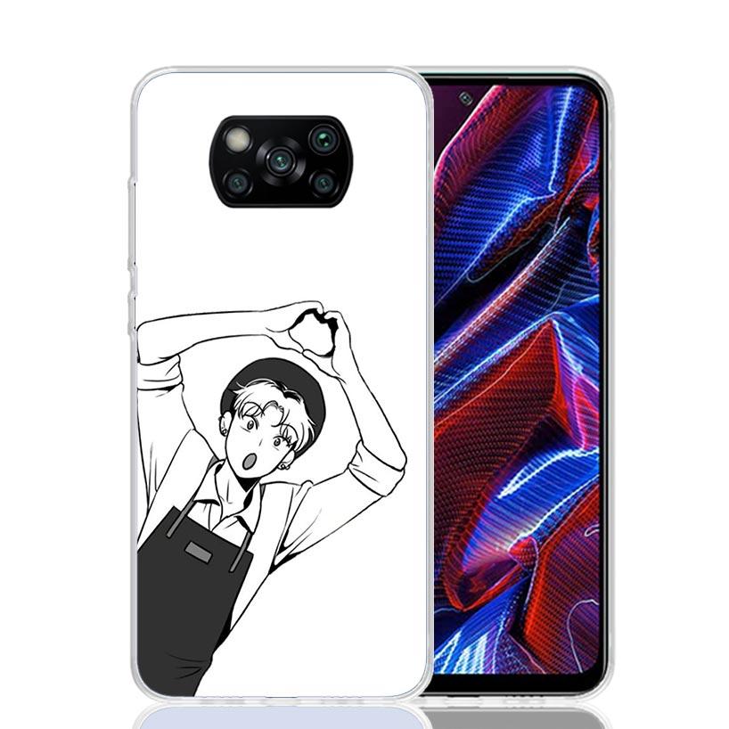 Anime B-J-Alex Phone Case For Xiaomi Poco F7 Ultra X7 X6 Pro X5 Redmi 15 15C 13 13C 12 12C 10 10A 10C 9 9A 9C 9T Shell Poco X7 X
