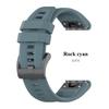 26mm 22mm 20mm QuickFit Silicone Strap For Garmin Fenix 8/Tactix 8/Enduro3/Fenix E 7X Bracelet Wristband Forerunner 965/955 Band