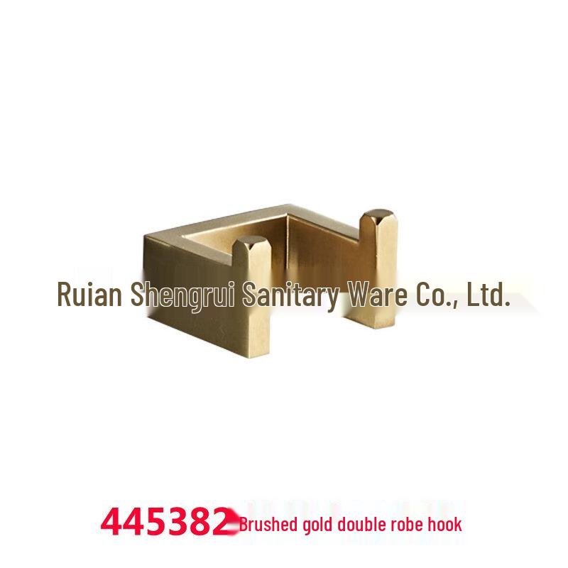 XuanYong Brushed Gold Double Coat Hook