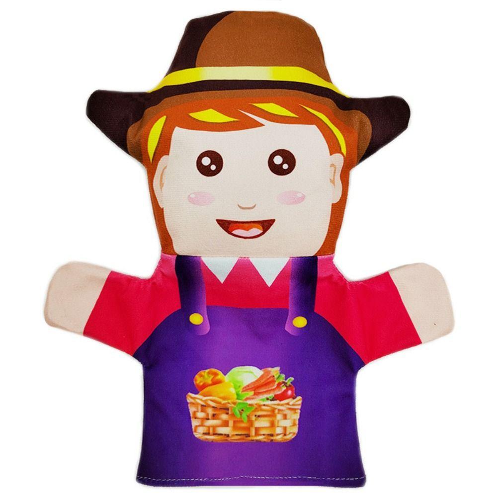 

Члены семьи Куклы-марионетки для членов семьи Тканевые очаровательные фигурки Куклы-марионетки Родитель-ребенок farmer