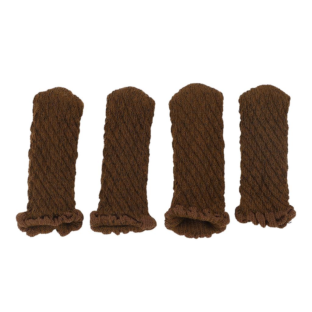 20Pcs Thickened Knitted Table Chair Leg Floor Protectors Covers Furniture Leg Socks for Hardwood Floors