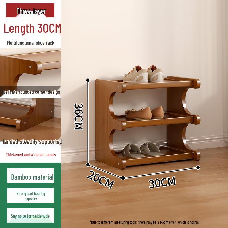 Mehrschichtiges Schuhregal für den Eingangsbereich, Aufbewahrungsregal für Studentenwohnheime und Mietwohnungen
