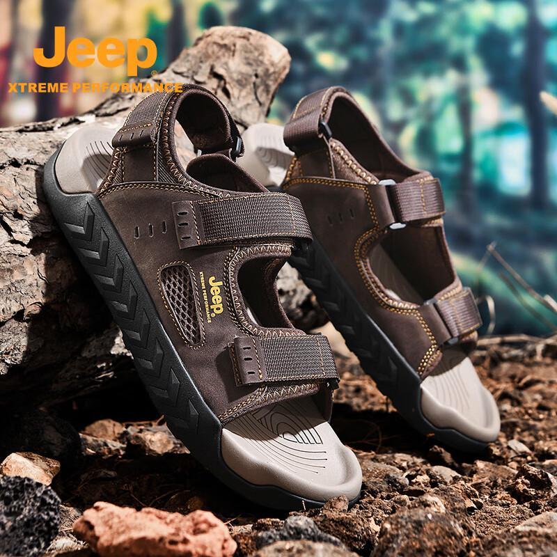 Jeep Men s Quick-Dry Beach Sandals 42