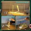 Non-Toxic Luminous Acrylic Drawing Magic Led Transparent Board Note Boardkids Diy Educational Toys Giftwith Standwith 7 Color Markers
