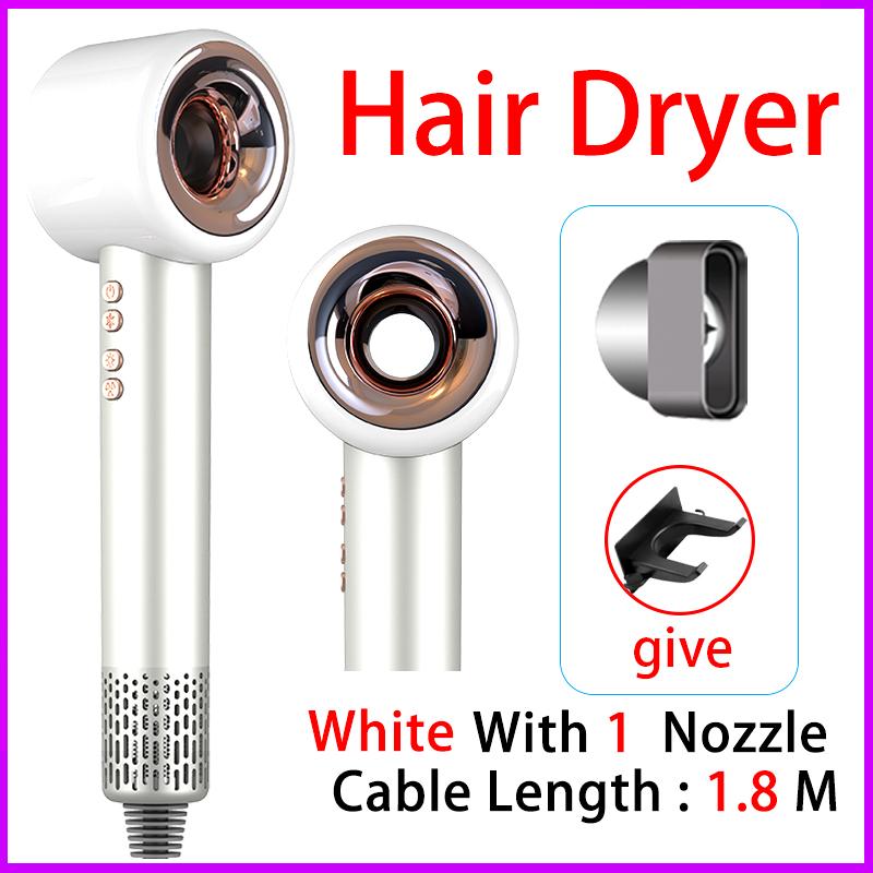 Professional Negative Ionic Hair Dryer  Leafless Hair Dryer Hot/ Cold Blow Dryer Hairdryer Home Appliance Free Shipping Dyso
