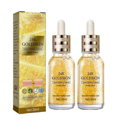 2x SIERO ORO 24K CON ACIDO IALURONICO COLLAGENE SIERO ANTI RUGHE