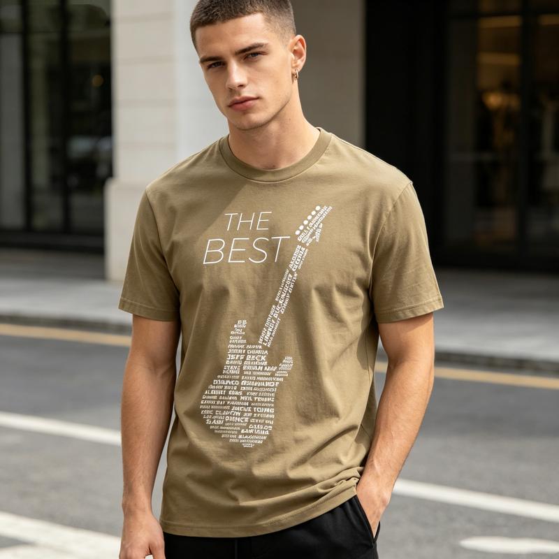 Guitar Player Tshirt Music Band Country Rock jazz Tee Legendary Tee Unisex Soft Cotton Crew Neck Short Sleeve Trendy Casual