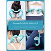 Six-Wheel Roller Neck Massager Manual Size Leg Integrated Multifunctional Kneading For Home Shoulder and Neck Neck Massager