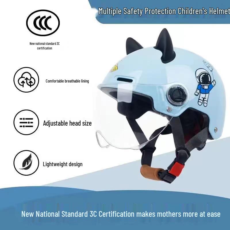 Kindersicherheitshelm 3C-Standard für Elektroroller - Universell passend für alle Jahreszeiten