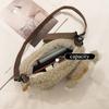 Lovely Cartoon Cow Shape Plush Messenger Bag Kid Designer Bag Cattle Crossbody Bags Small Handbags Coin Bag Purse Women'S Bag