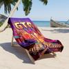 Gta Customize Text Beach Towel Super Soft Microfiber Quickdry Fabric Suitable for Swimming Gym Camping Yoga Vacation