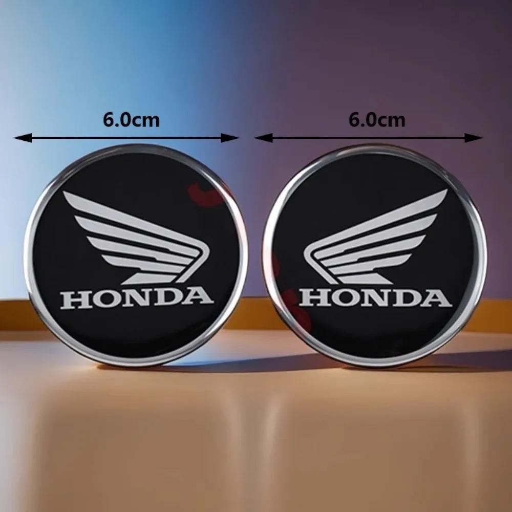 

3D Flying Wing Rubber Round Label Set Motorcycle Decoration and Modification Accessories Honda StickersPCX125PCX160CBRCBR650R