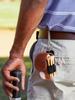 Portable Golf Ball Protection Bag with Waist-Hanging Tee Set