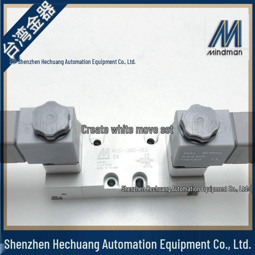 MVSI-260-4E2-DC24 AC220 ISO-1 Solenoid Directional Control Valve by Taiwan Jinqi.