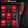 Double Purpose Screwdriver And Handheld Voltage Detector With Auto Shut Off Feature Suitable For Safe Electrical Testing