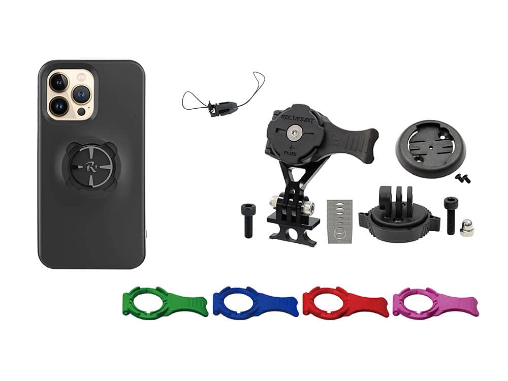 

RecMount Plus Brompton Mount Kit for iPhone 13 Pro [R+BPT2-iPC14] (Mount + Dedicated Case)