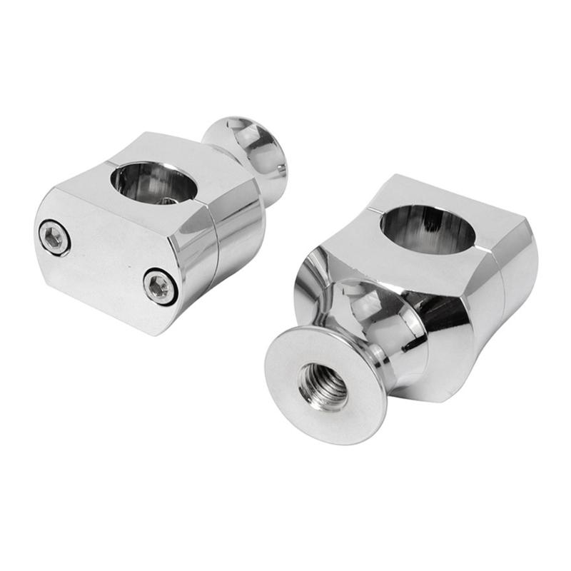 Motorcycle Handlebar Risers for 7/8" 1'' Handlebar Universally Handlebar Risers Clip Extension Adapter Extender