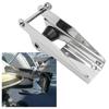 Boat Anchor Roller Stainless Steel 200mm Polished Bow Roller Holder for Yacht Trailer Marine with Spring Pin