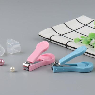 Baby Plastic & Stainless Steel Nail Clippers Repair Knife for Household Use