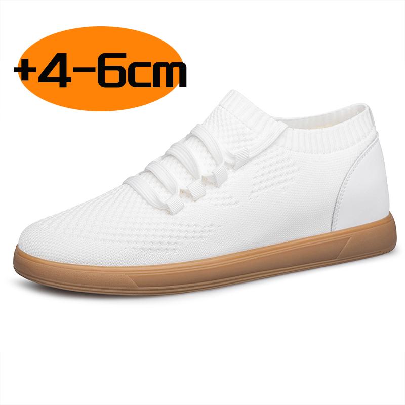 

Fashion Breathable Mens Casual Shoes Comfy Outdoor Male Walking Shoes Anti-slip Men Sneakers Thick Bottom Slip on Flats Travel Loafers 37 белый