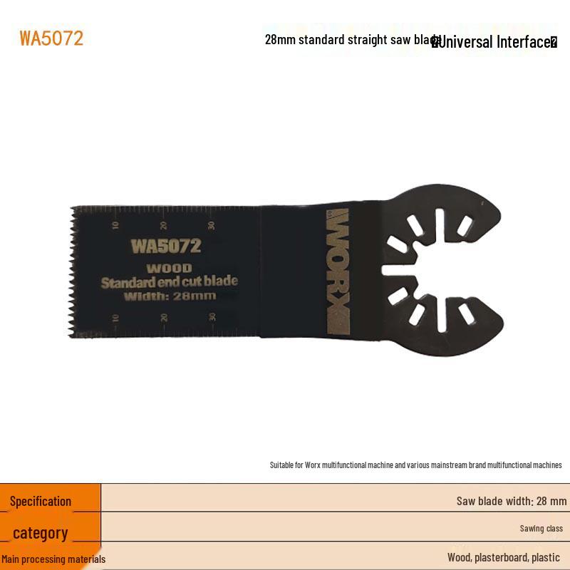 Universal Quick-Release Saw Blade for Worx, Makita, DeWalt, Kress – European Market Ready