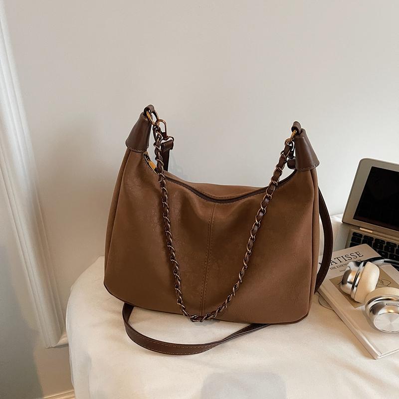 Soft Leather Tote Bag Women's Shoulder Crossbody Bag Large Capacity Bag