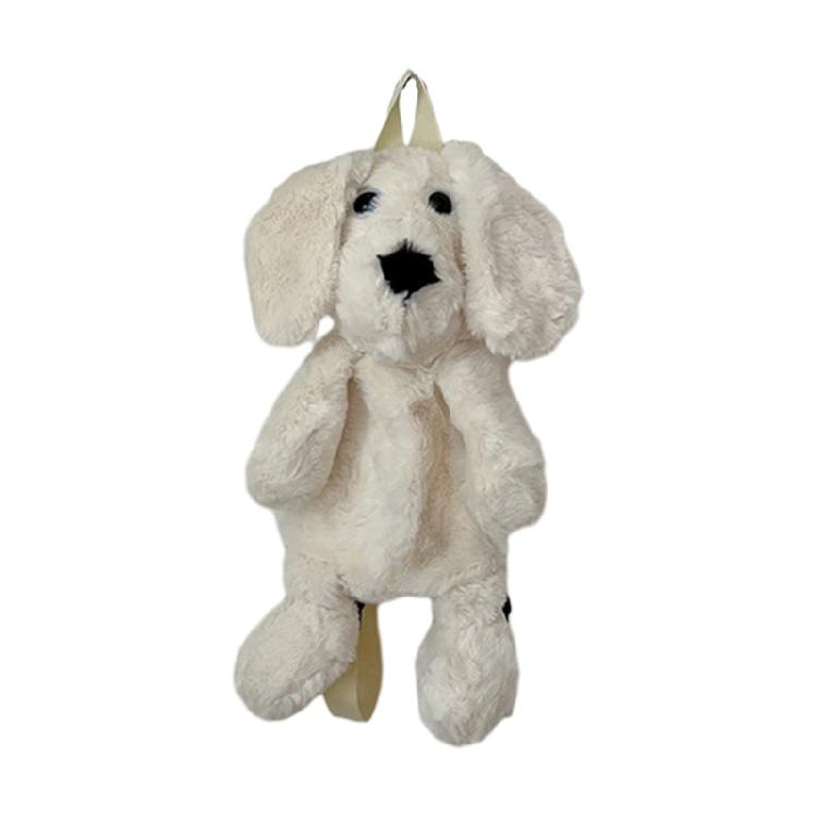 Versatile Dog Shoulder Bag for Girls Practical Plush Bag for Everyday Use Gift