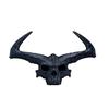 3D Printed Giant Skull Figurine Gothic Flame Giant Skull Statue Halloween Party Skull