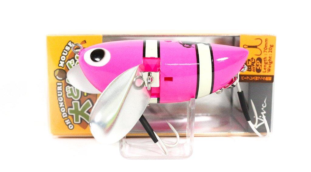 

Large Acorn Mouse-Catfish SP #171N Pink Clownfish 70mm розовый