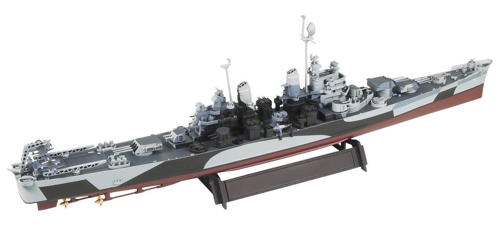 Pit-Road 1/700 Skywave Series US Navy Heavy Cruiser CA-72 Pittsburgh 1944 Plastic Model W260