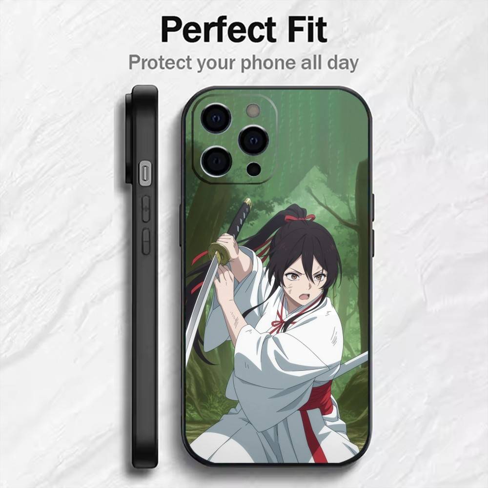 Yamada Asaemon Sagiri Phone Case For iPhone17,16,15,14,13,12 Plus,Max Soft Silicone Black Cover
