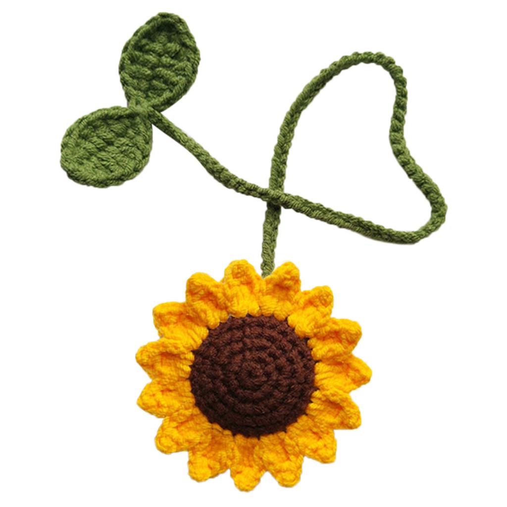 Unique Handmade Hanging Decor Soft Woolen Pendant Perfect for Rearview Mirror Handbag Decor