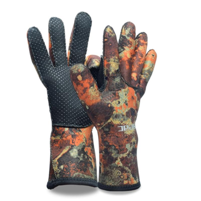 3 mm Neopren-Tauchhandschuhe, Schwimmhandschuhe, schützende, kratzfeste Schnorchelausrüstung