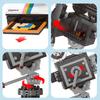 Vintage Model Mini Building Block 802Pcs  Retro Camera Adults Collection Ornaments Ideas Series Toys Girl Birthday Gifts