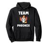 Humor Phoenix Animals Simple Fire Bird Team Phoenix Hoodie