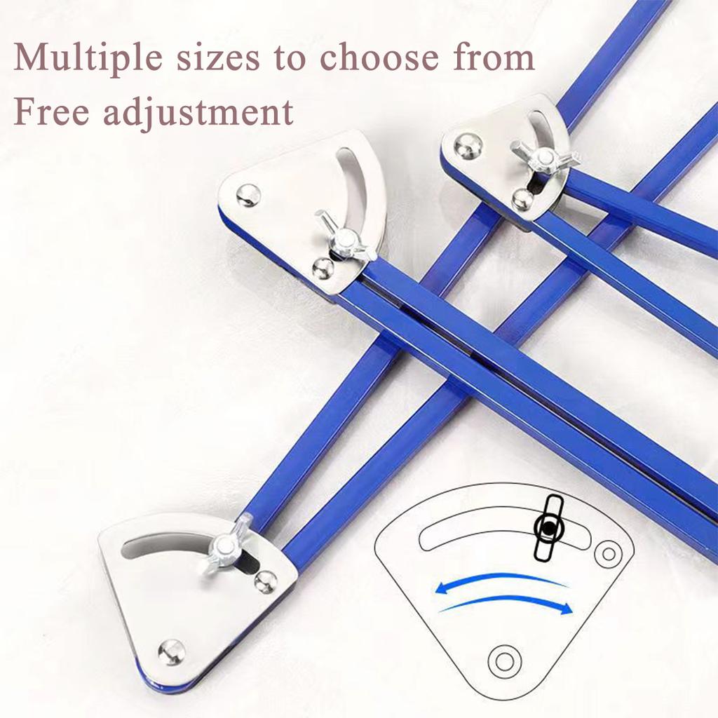 Industrial Metal Woodworking Scriber Machinist Pencil Compass Marking Gauge Tool Machinery Line Drawing Planning Gauge Circular